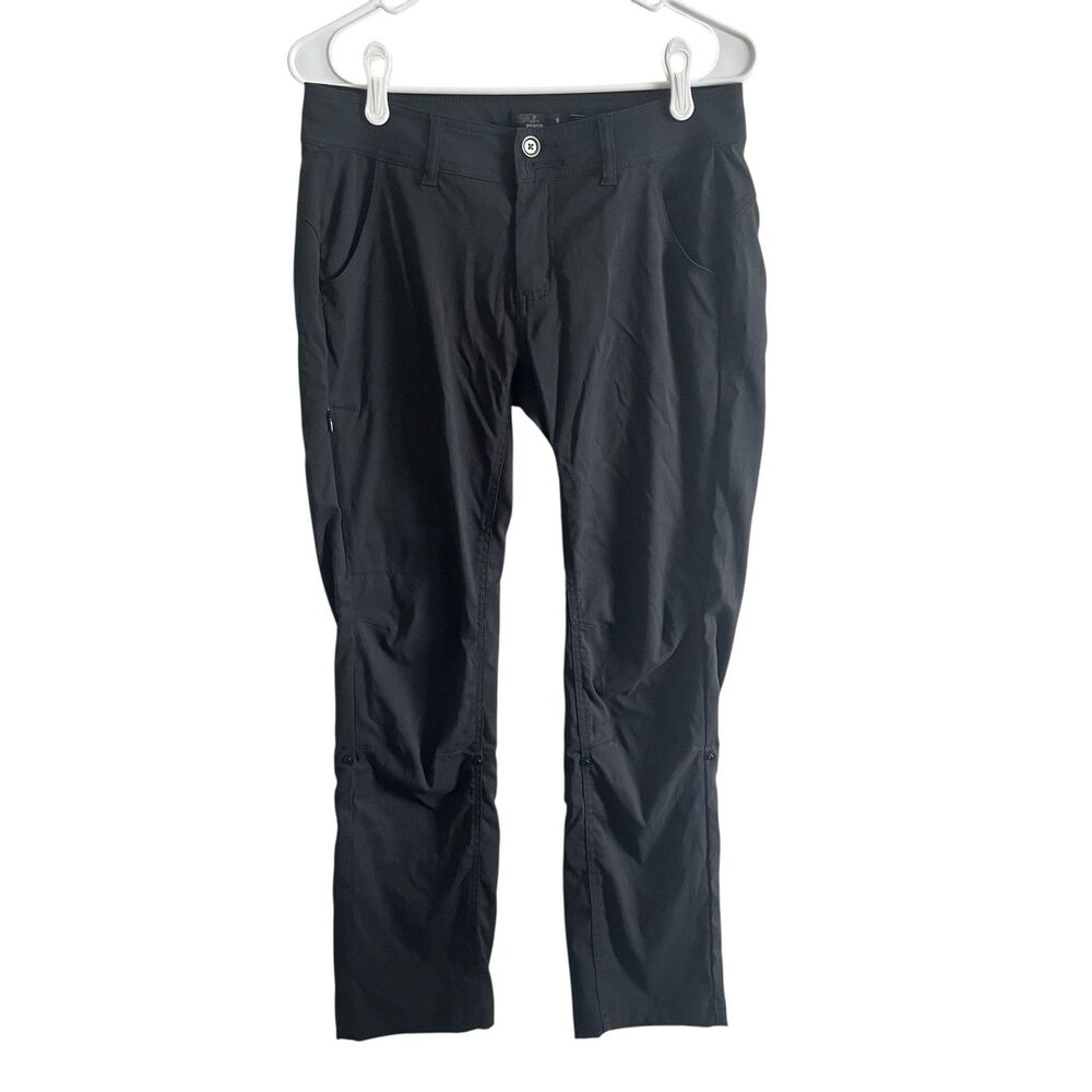 PrAna Halle Convertible Pants Hiking Outdoor Black Women 6